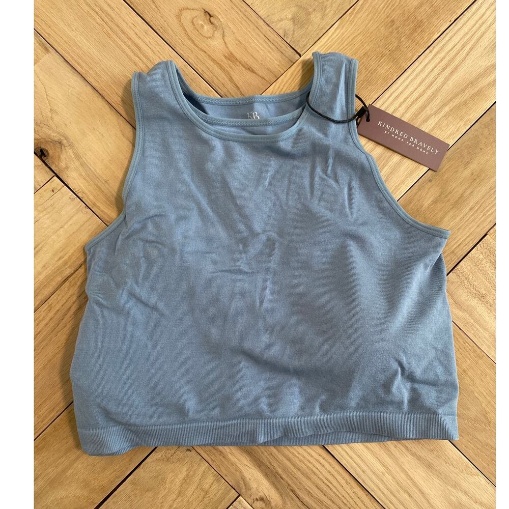 NWT Kindred Bravely Sublime Bamboo Nursing Longline Bra Top M